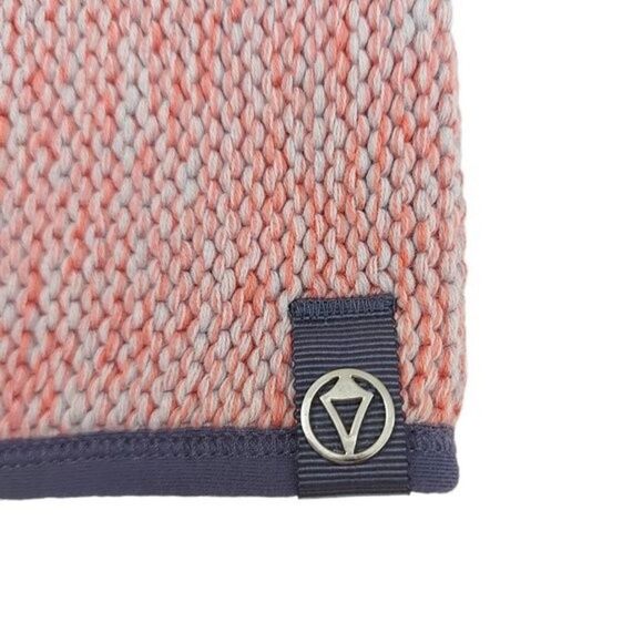 Ivivva Girls Neck Warmer Scarf One Size Pink Blue Cotton Snap - Picture 6 of 10